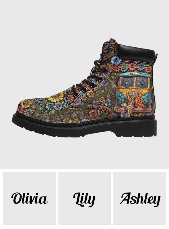 Hippie Soul - Bottes hippies personnalisées toutes saisons
