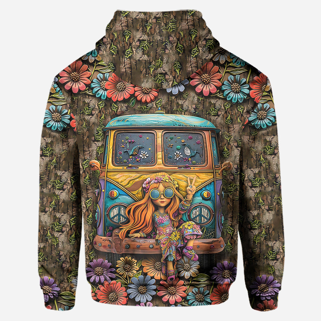 Hippie Soul - Sweat à capuche et legging hippie personnalisés