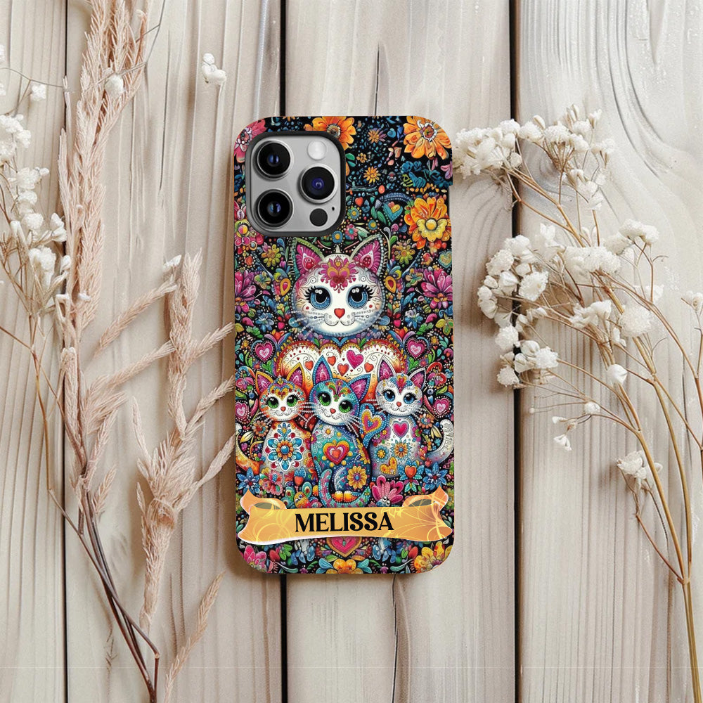 Magnifiques chats - Coque de téléphone personnalisée avec impression intégrale de chat