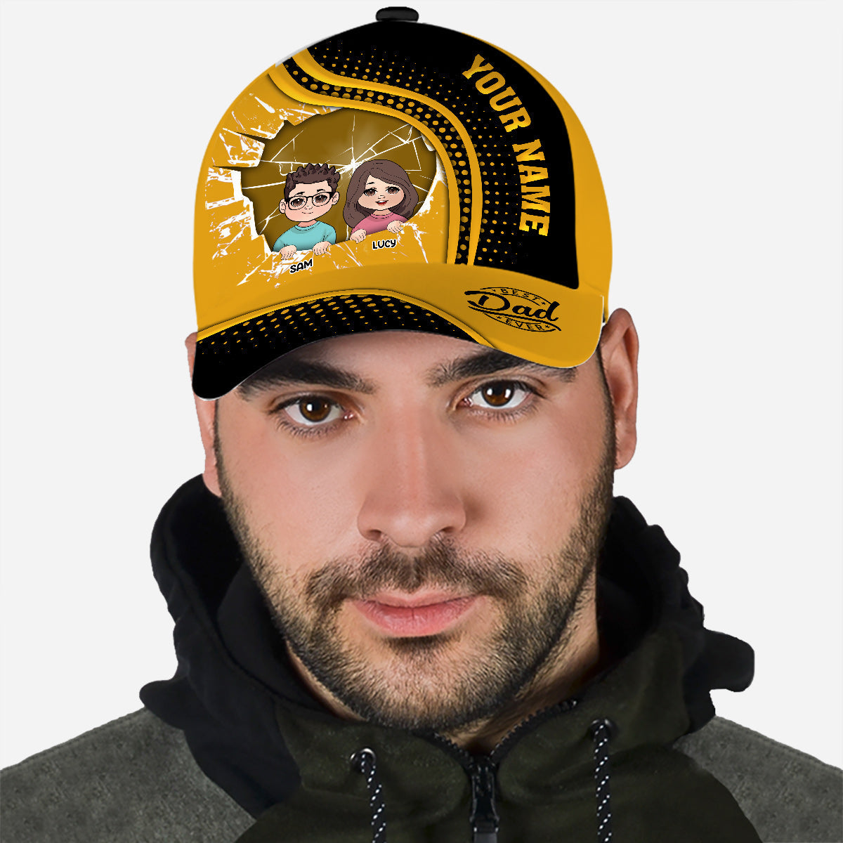 Best Dad Ever - Personalized Father Classic Cap
