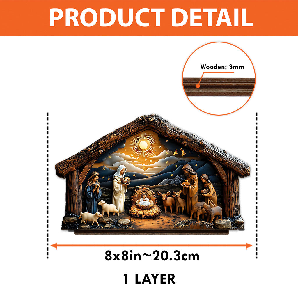 Le plus beau cadeau qui soit - Christian 1 Layered Big Autoportant