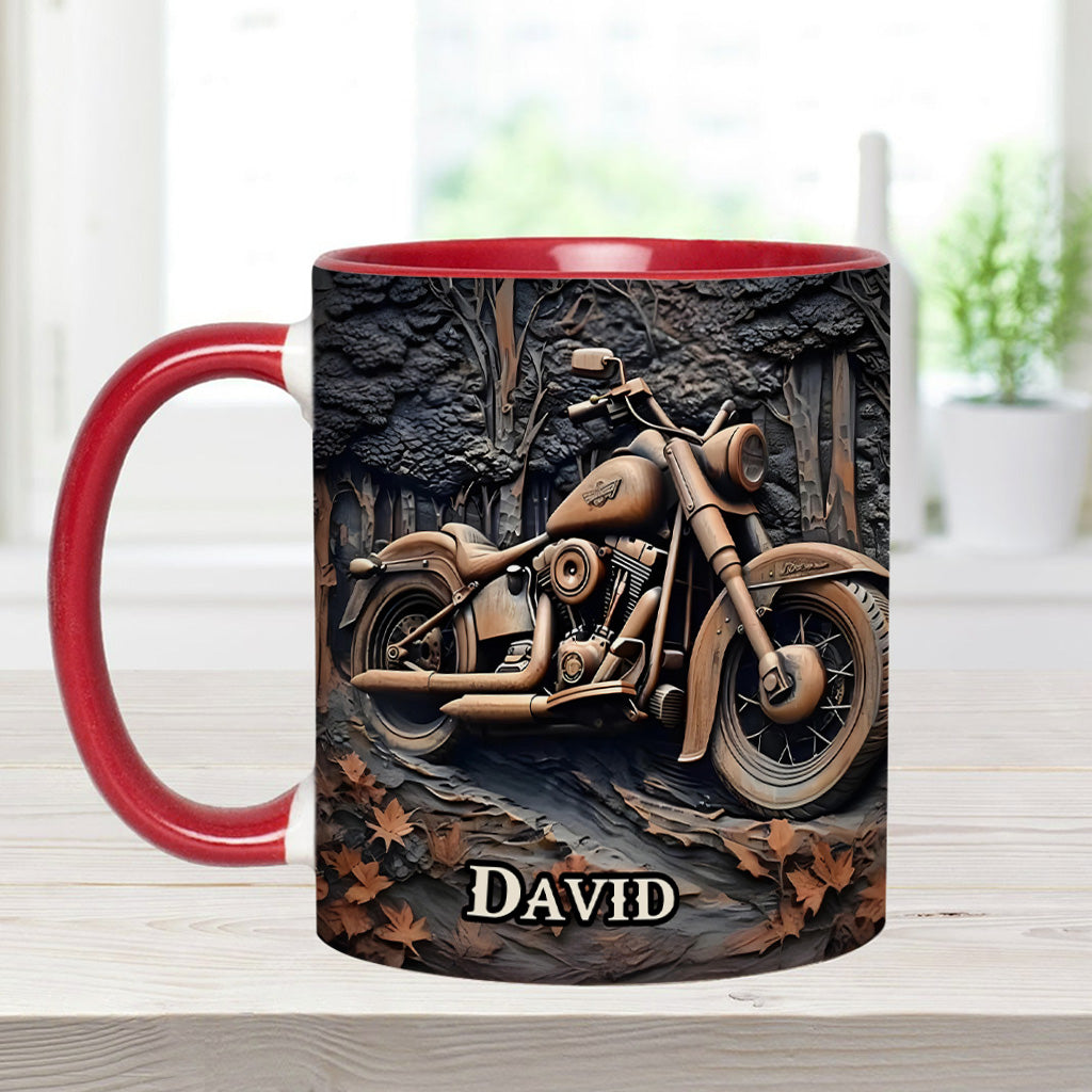 Ne sous-estimez jamais un vieux motard ! – Mug personnalisé pour motard