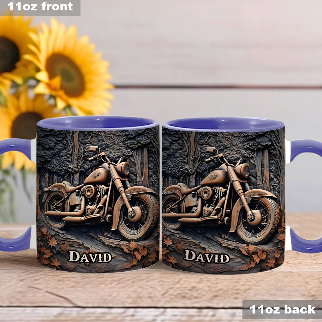 Ne sous-estimez jamais un vieux motard ! – Mug personnalisé pour motard