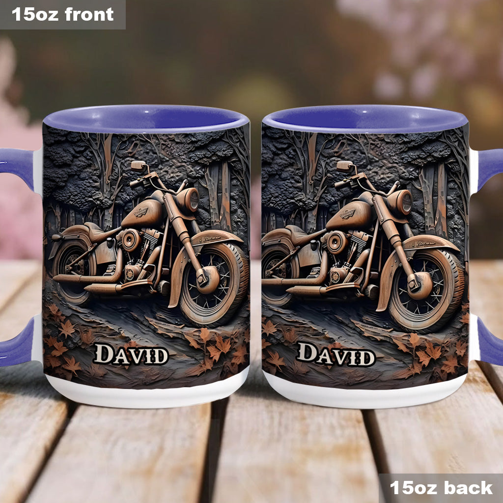 Ne sous-estimez jamais un vieux motard ! – Mug personnalisé pour motard