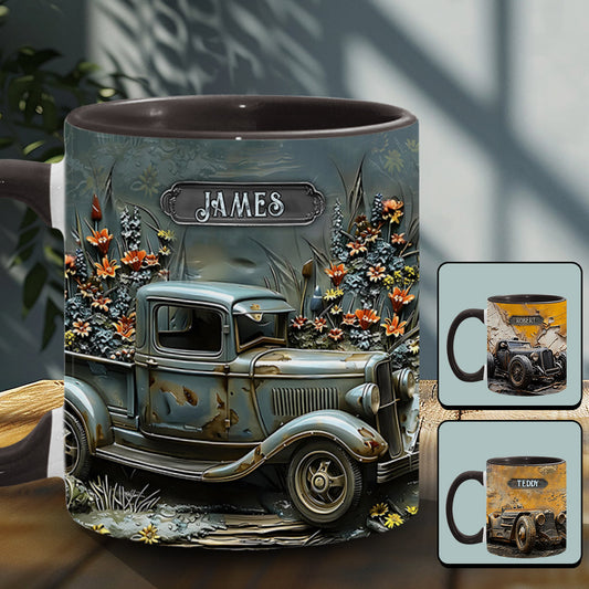 Classic Car - Personalized Muscle Car Accent Mug