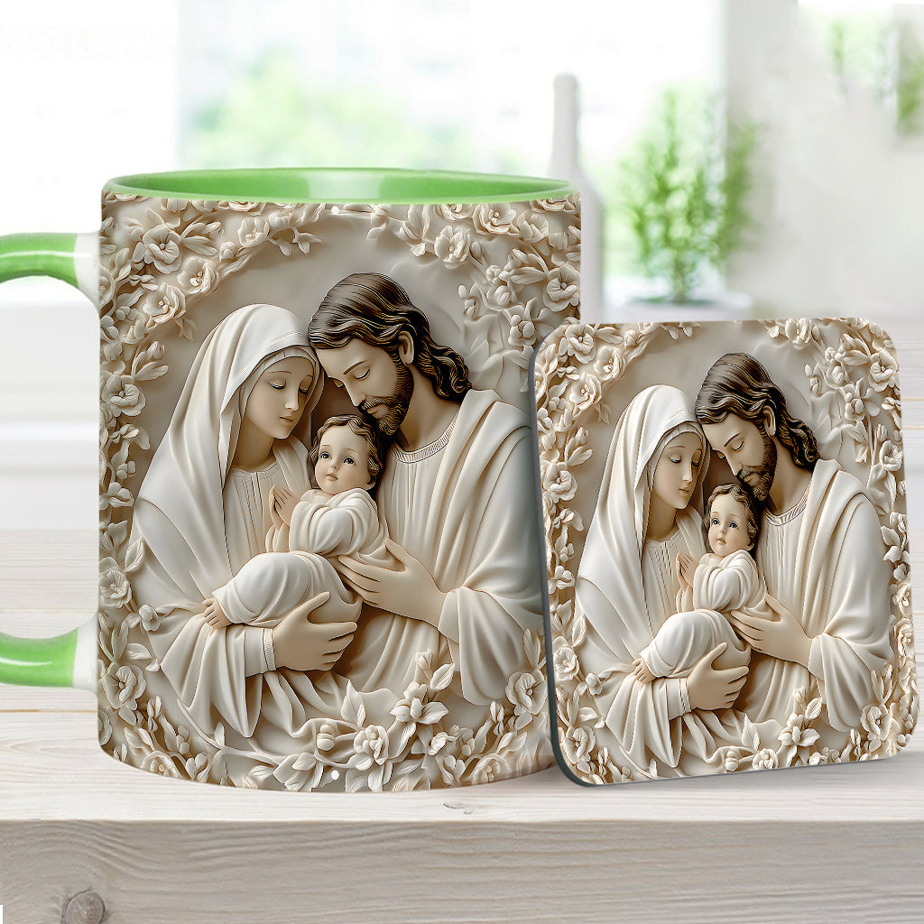 Mug chrétien personnalisé La Sainte Famille