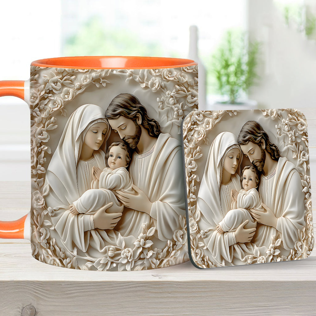 Mug chrétien personnalisé La Sainte Famille