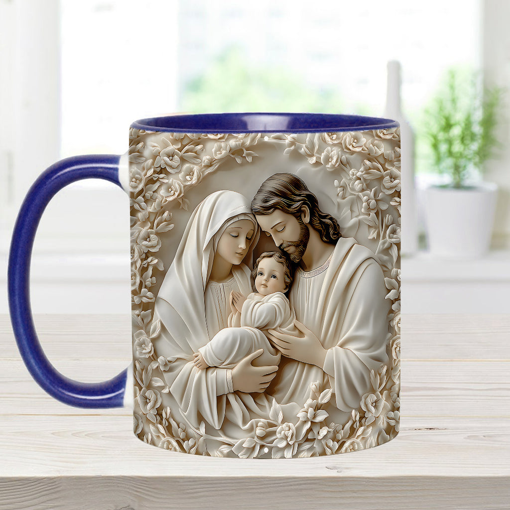 Mug chrétien personnalisé La Sainte Famille