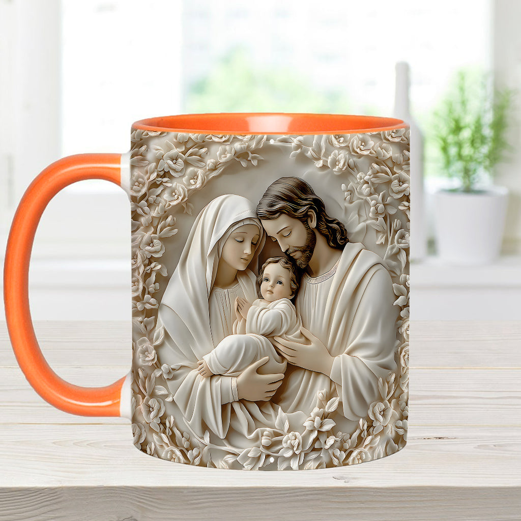 Mug chrétien personnalisé La Sainte Famille