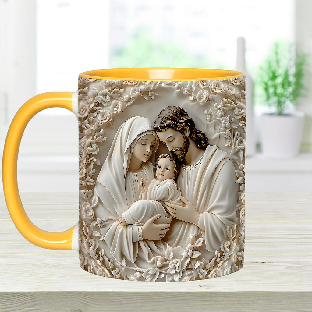 Mug chrétien personnalisé La Sainte Famille