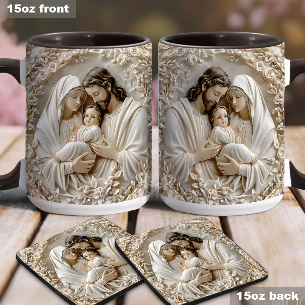 Mug chrétien personnalisé La Sainte Famille