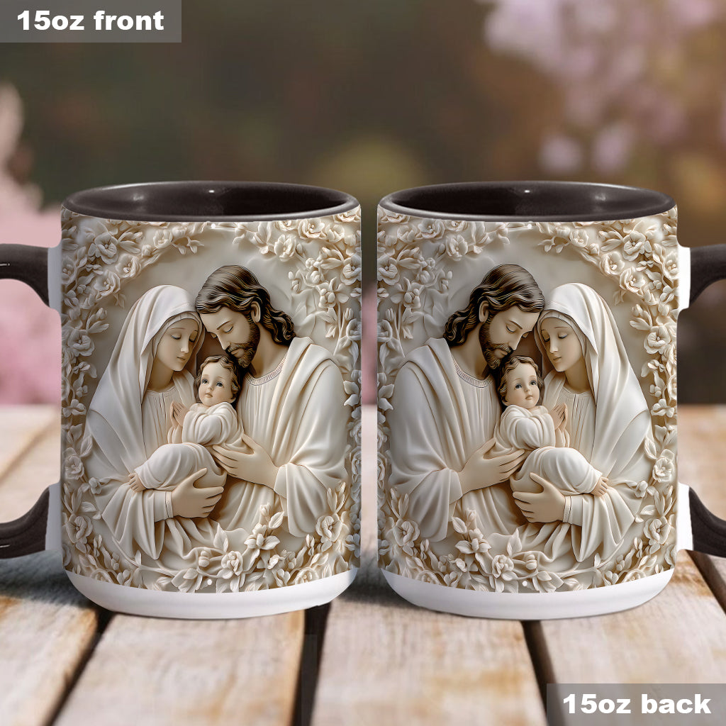 Mug chrétien personnalisé La Sainte Famille
