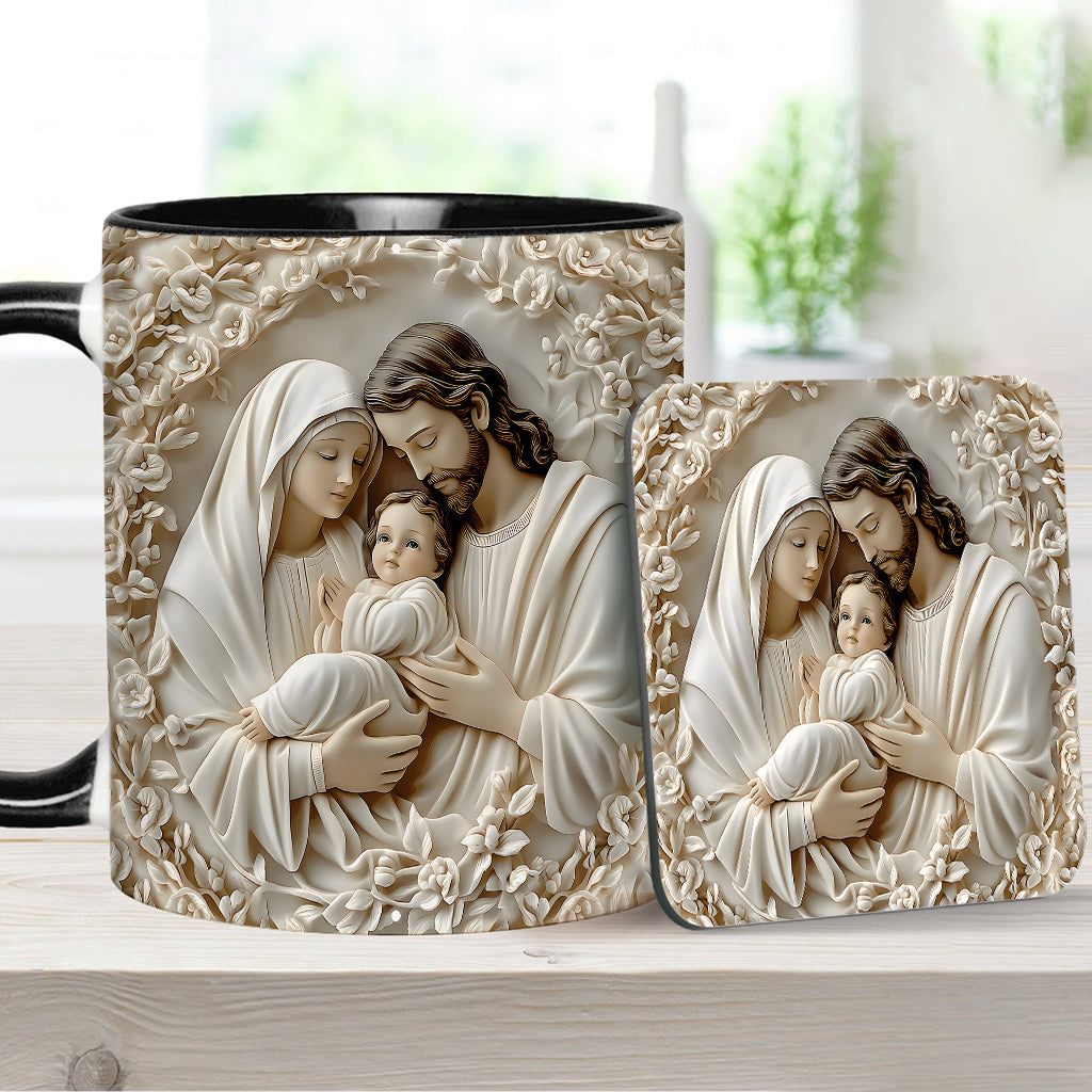 Mug chrétien personnalisé La Sainte Famille