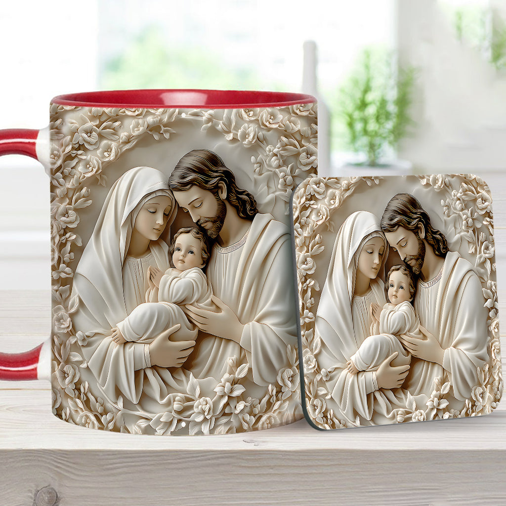 Mug chrétien personnalisé La Sainte Famille