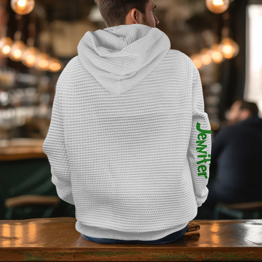 Merry Grinchmas - Stole Christmas Waffle Hoodie