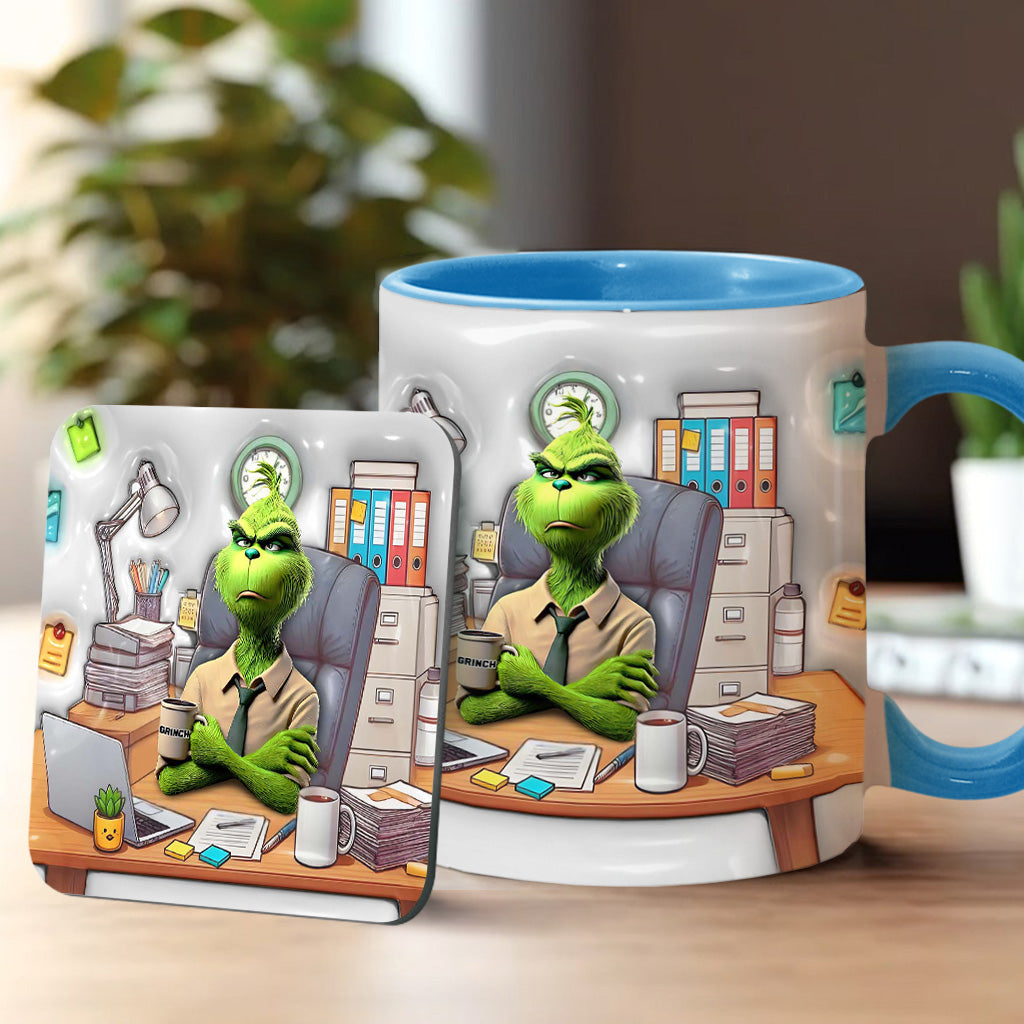 Réparateur de bordel - Mug personnalisé « Foutue de Noël »