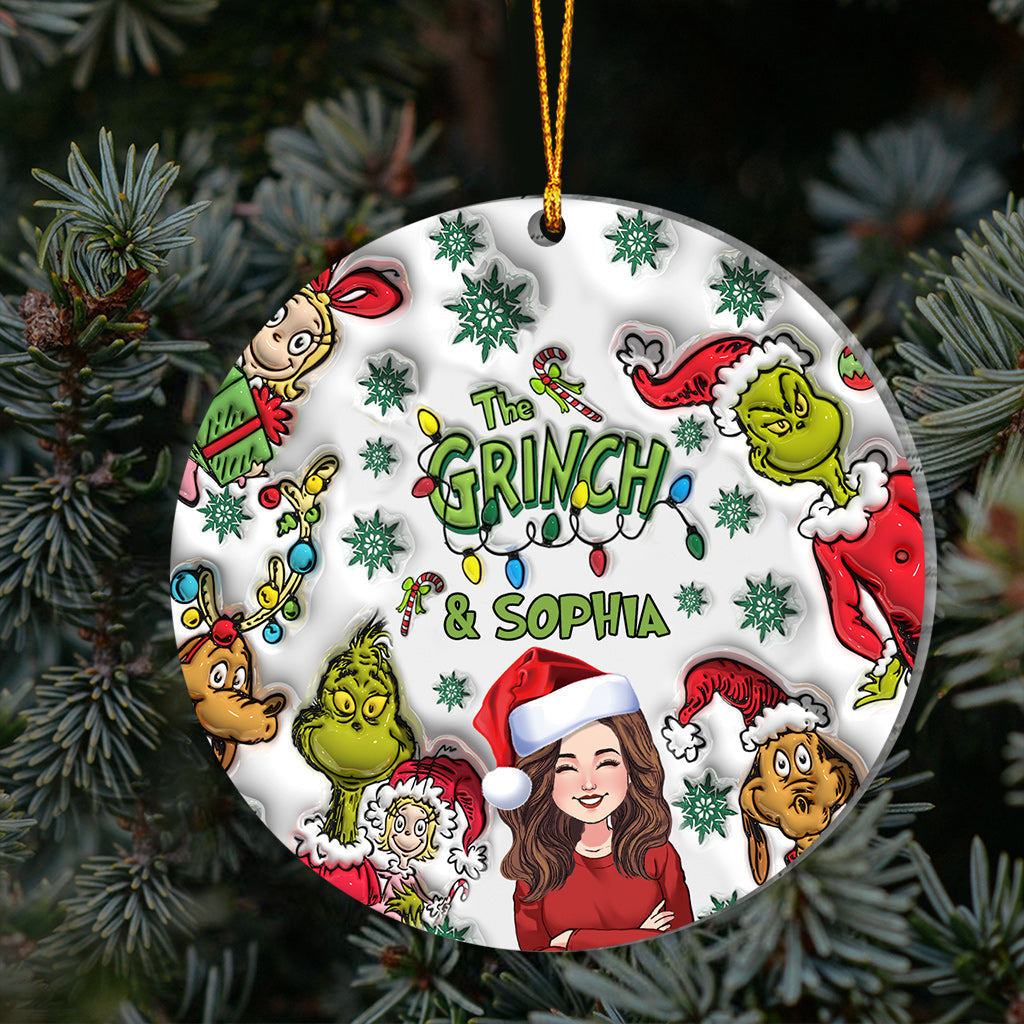 Merry Christmas - Personalized Stole Christmas Ornament