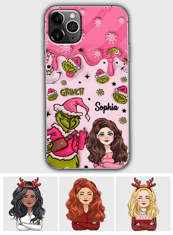 In My Grinch Era - Personalized Stole Christmas Phone Case
