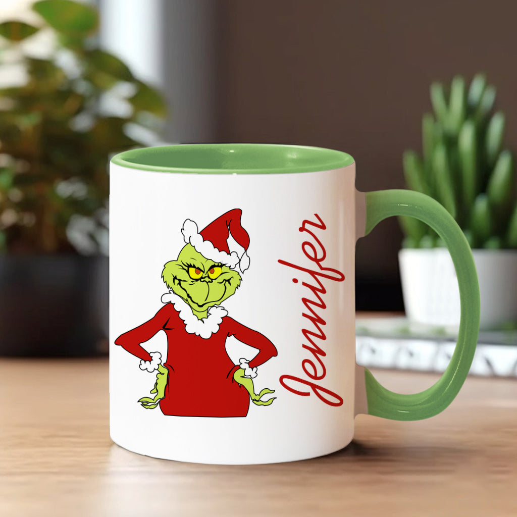 Je suis la méchante - Mug décoratif « J'ai volé Noël »