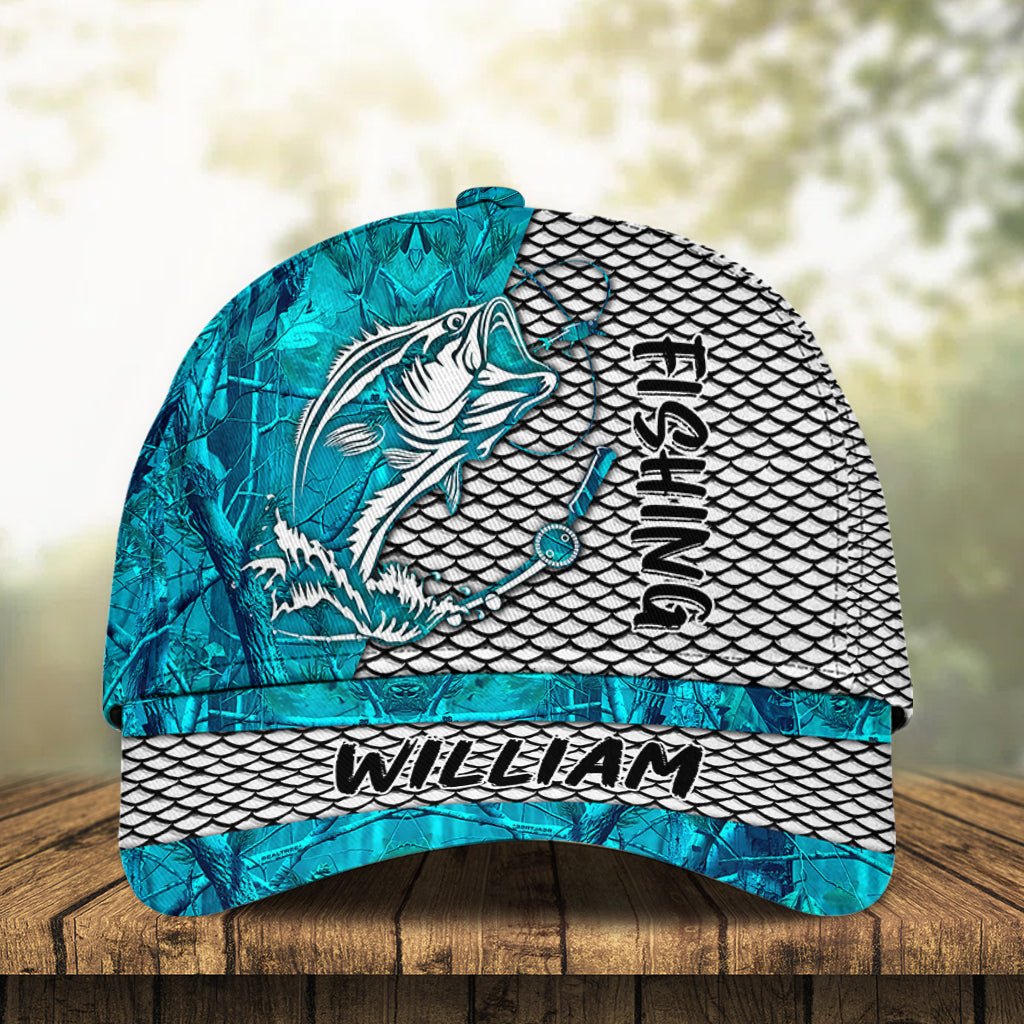 Passionné de pêche ? Casquette de pêche classique personnalisée