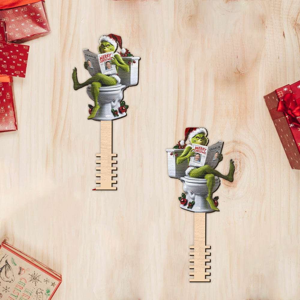 Joyeux Noël - Étole personnalisée pour décorer le sapin de Noël