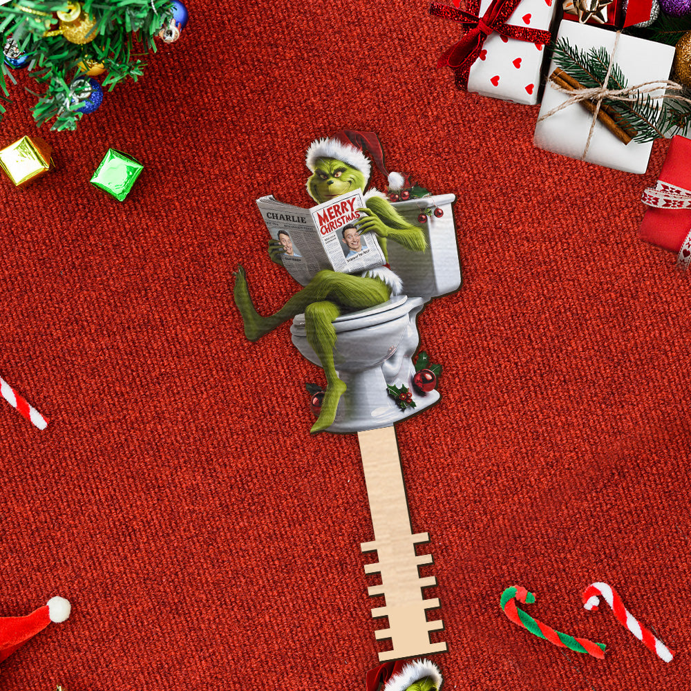 Joyeux Noël - Étole personnalisée pour décorer le sapin de Noël