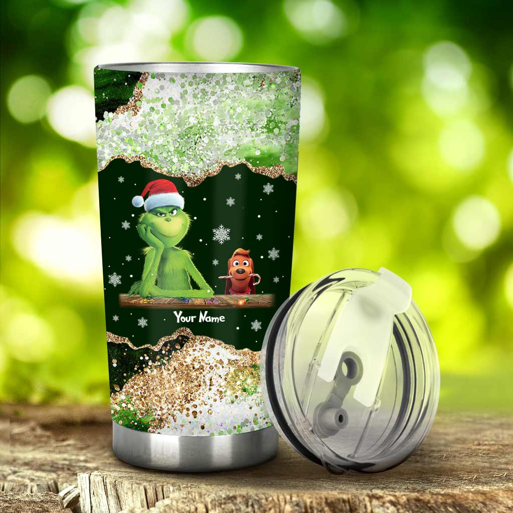 Deux choses que je sais - Gobelet de Noël personnalisé « Étole »