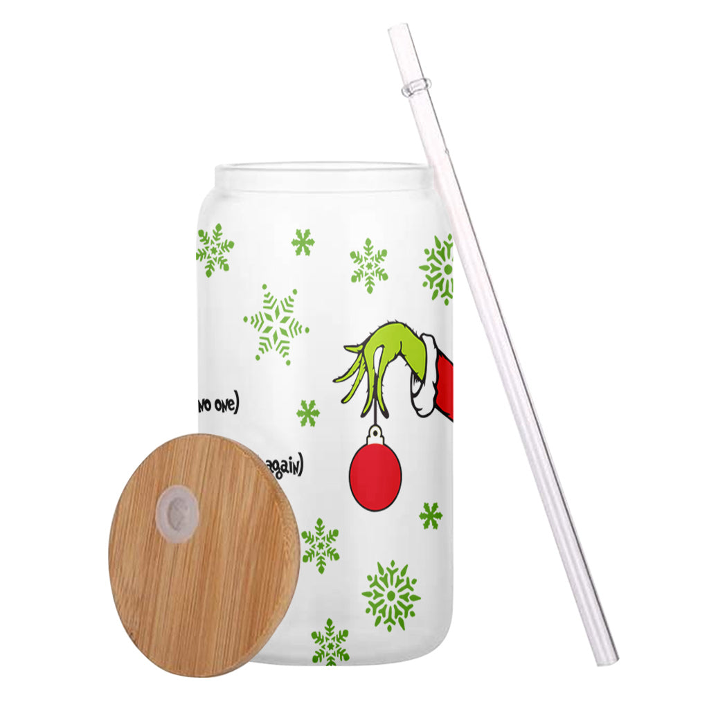 Je suis réservé - Verre de Noël volé