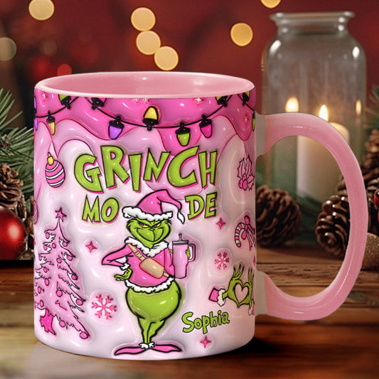 Mode On - Personalized Stole Christmas Accent Mug