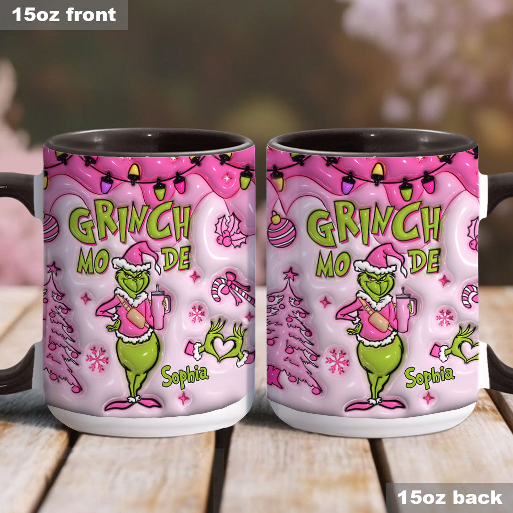 Mode On - Personalized Stole Christmas Accent Mug