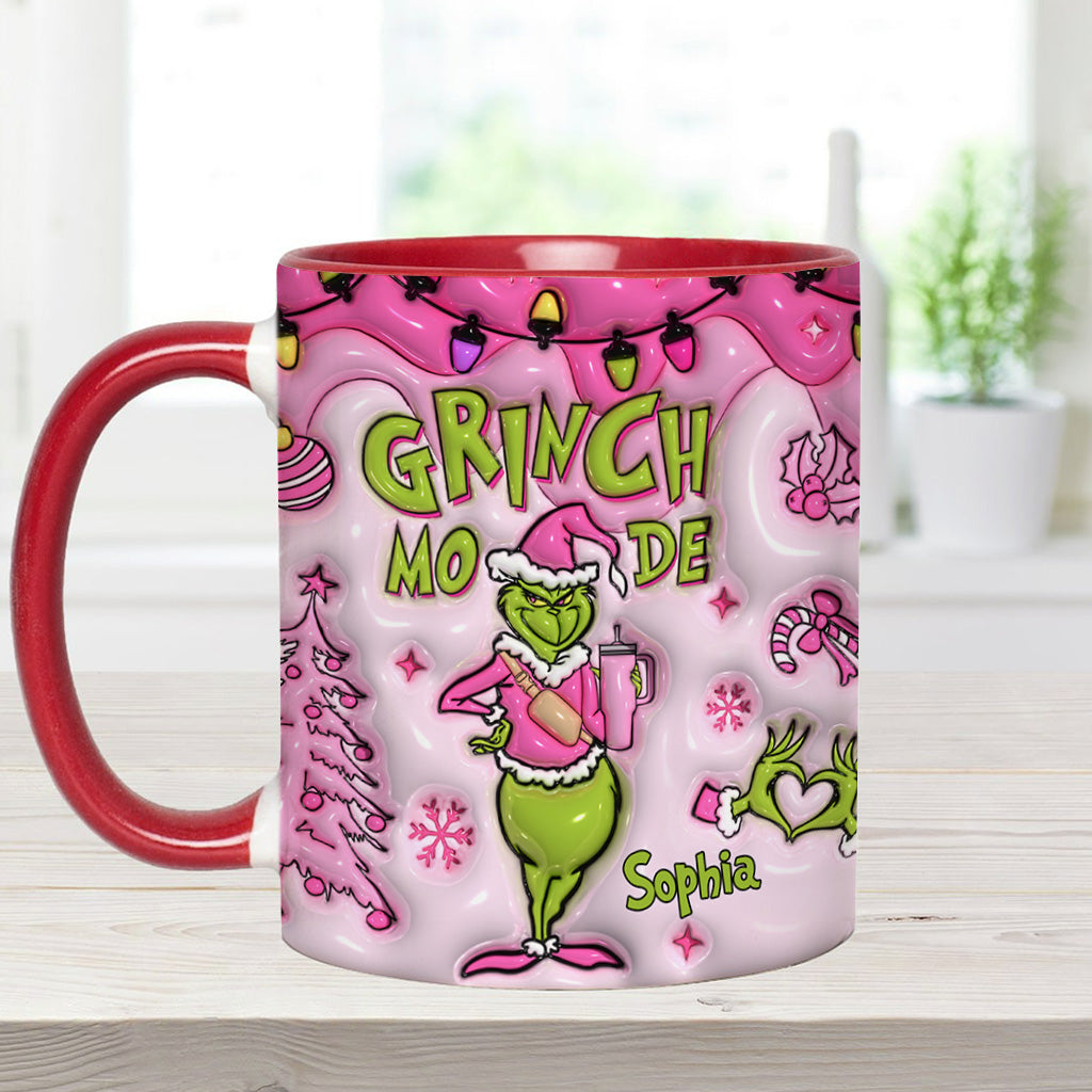 Mode On - Personalized Stole Christmas Accent Mug