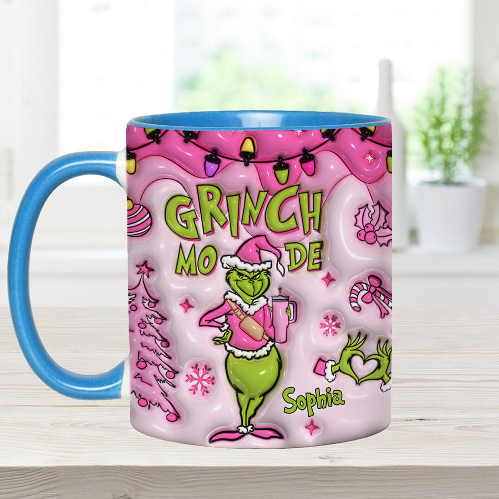 Mode On - Personalized Stole Christmas Accent Mug