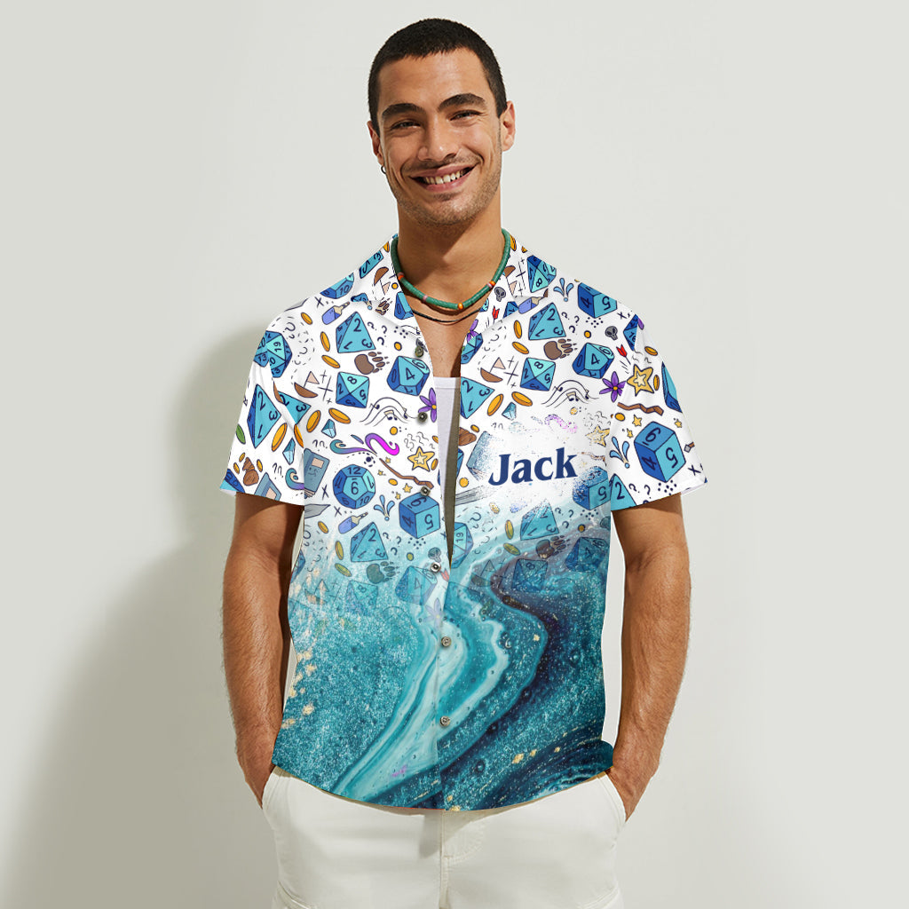 Parce que je suis le MJ - Chemise hawaïenne RPG personnalisée