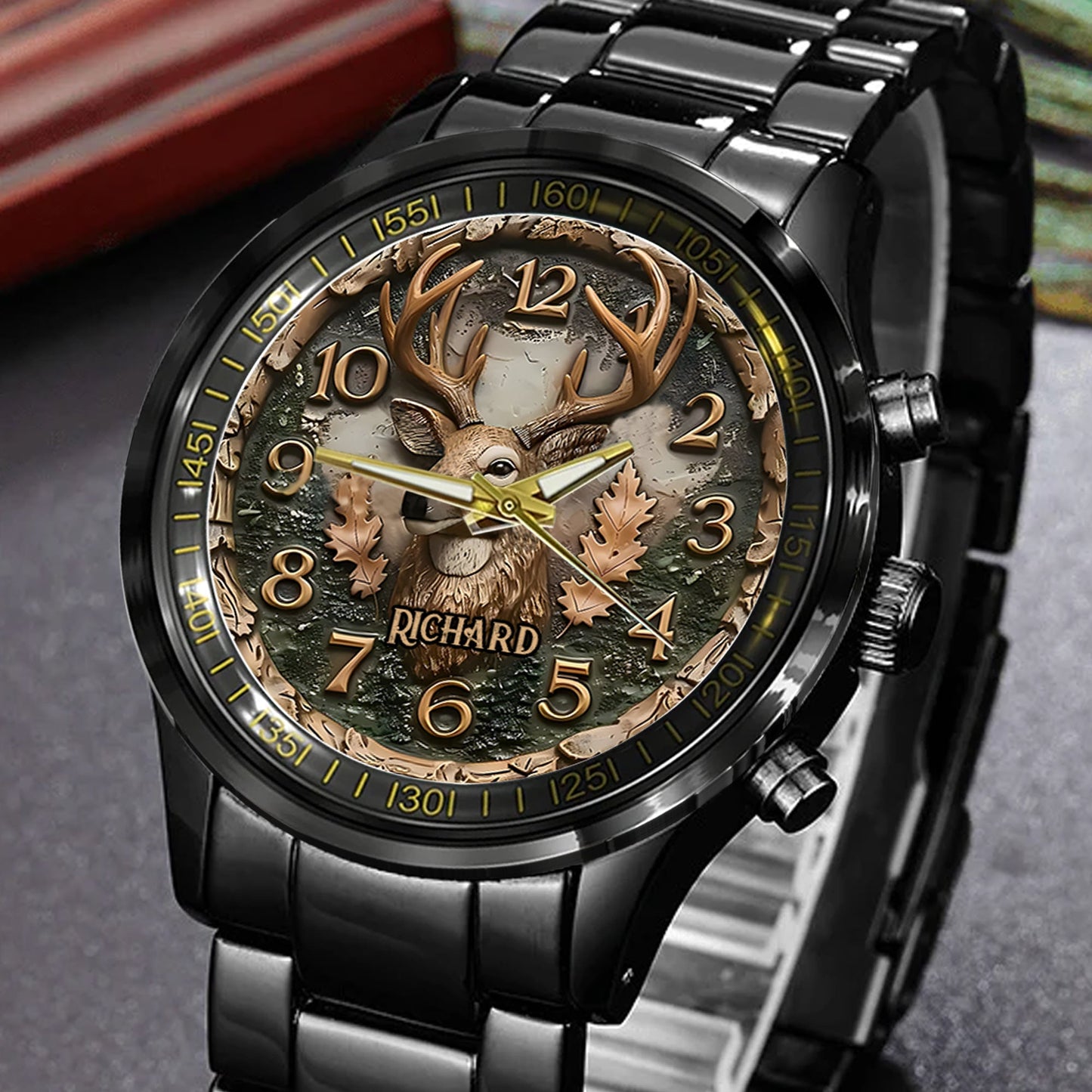 Montre de chasse personnalisée « Love Hunting »