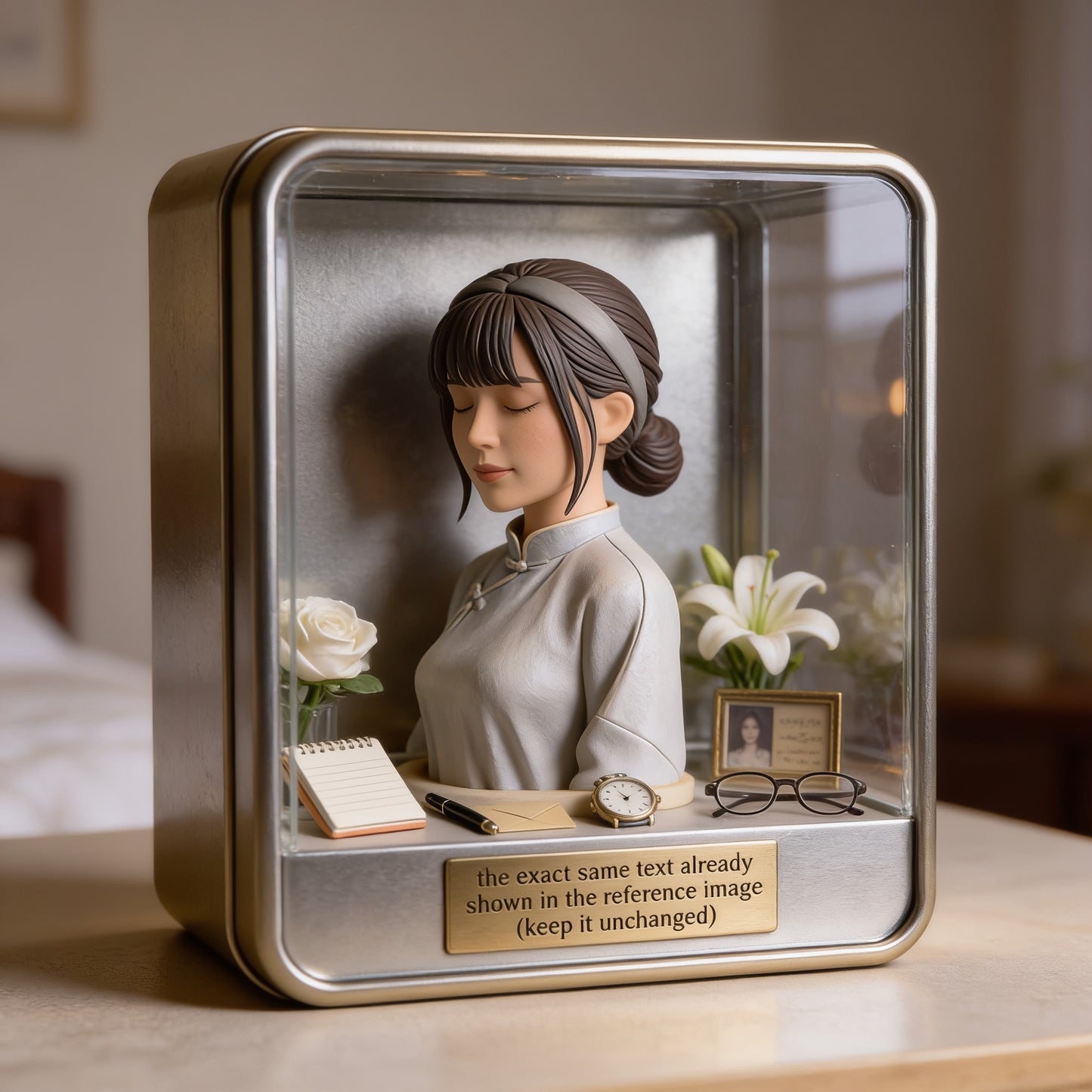 Memorial Keepsakes - Personalized Memorial Custom Shaped Acrylic Plaque