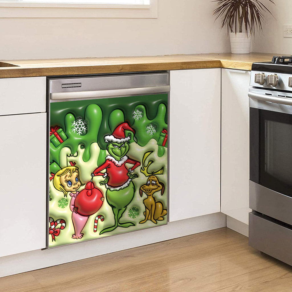 Joyeux Noël - Housse de lave-vaisselle « Noël volé »