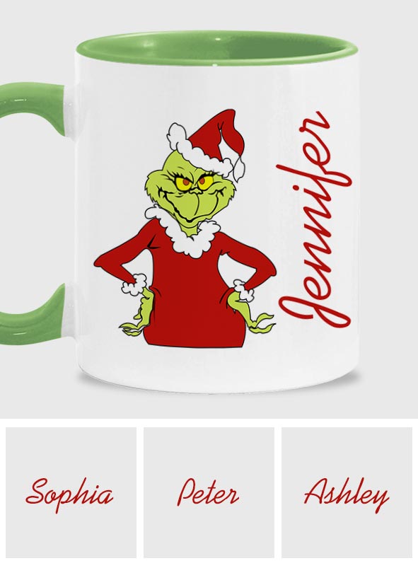 Je suis la méchante - Mug décoratif « J'ai volé Noël »