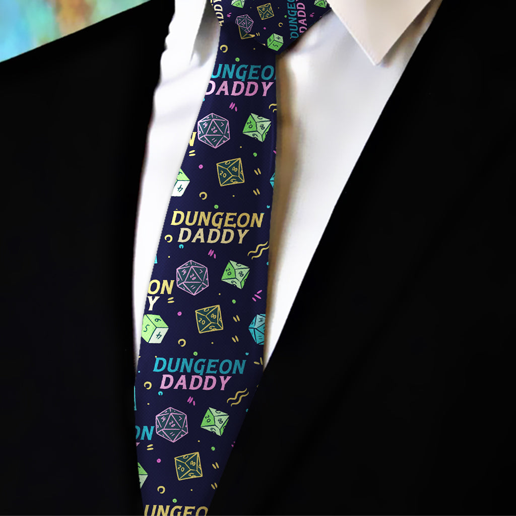 Cravate de personnage de jeu de rôle Dungeon Daddy