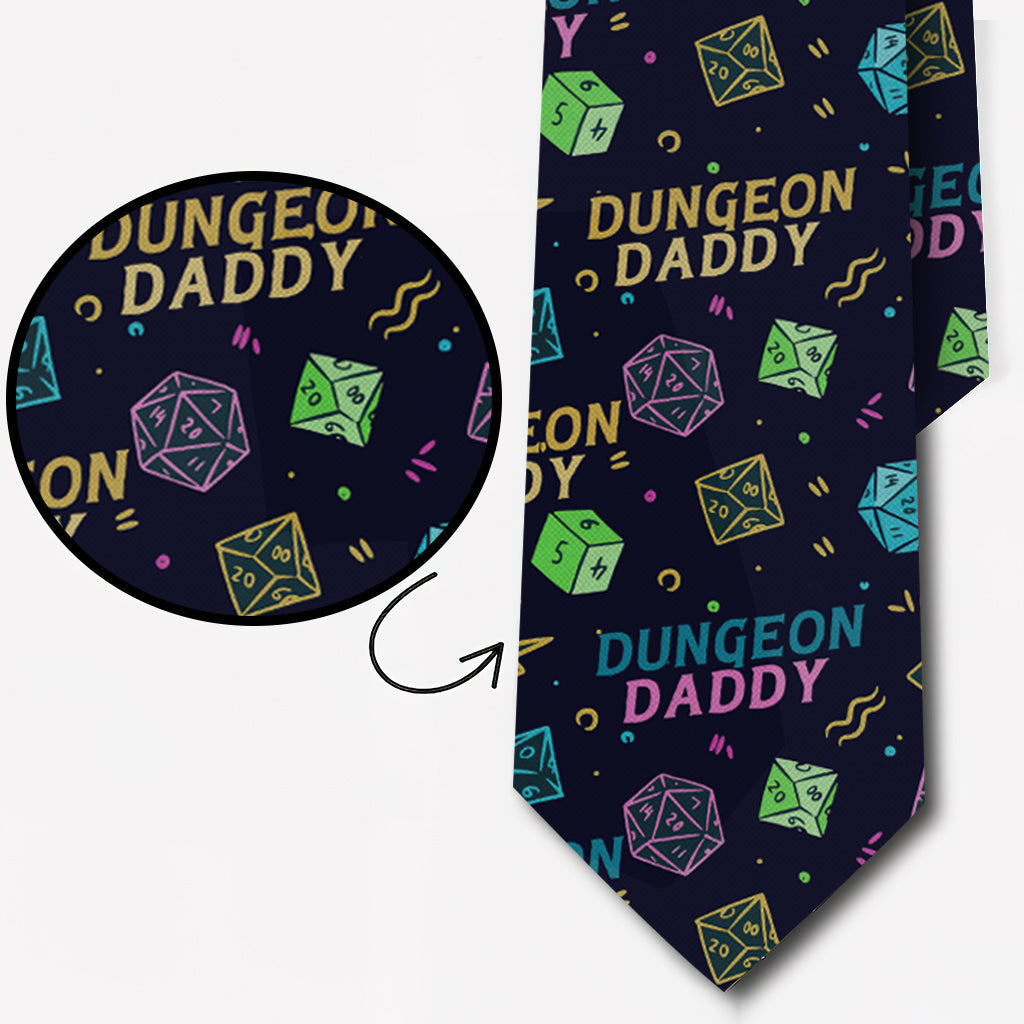 Cravate de personnage de jeu de rôle Dungeon Daddy
