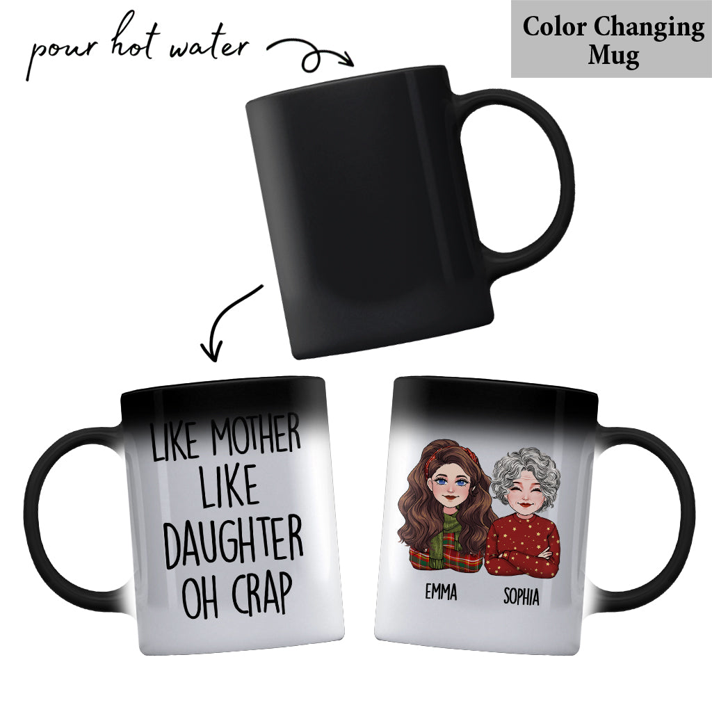 Telle mère, telle fille - Mug personnalisé pour maman