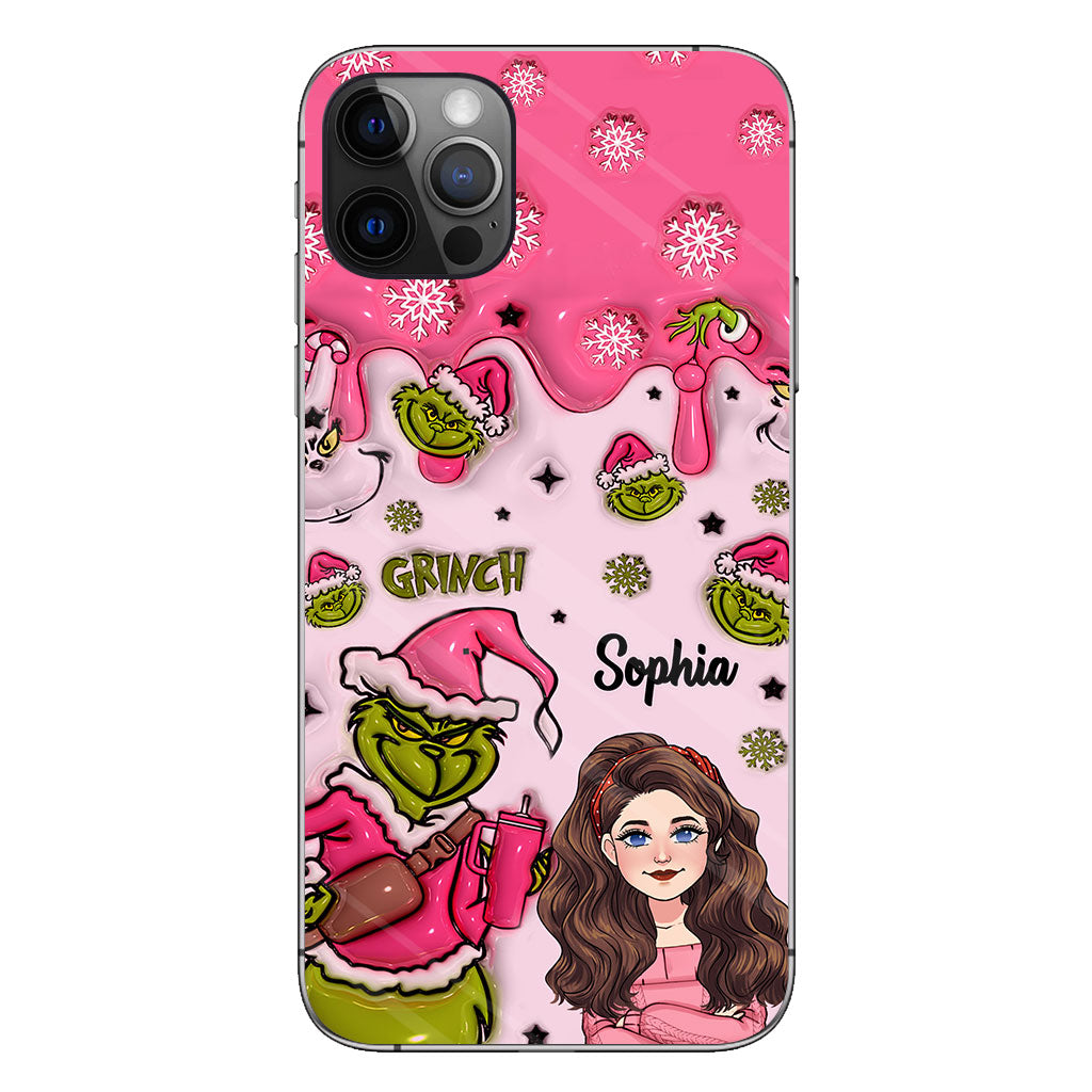 In My Grinch Era - Personalized Stole Christmas Phone Case