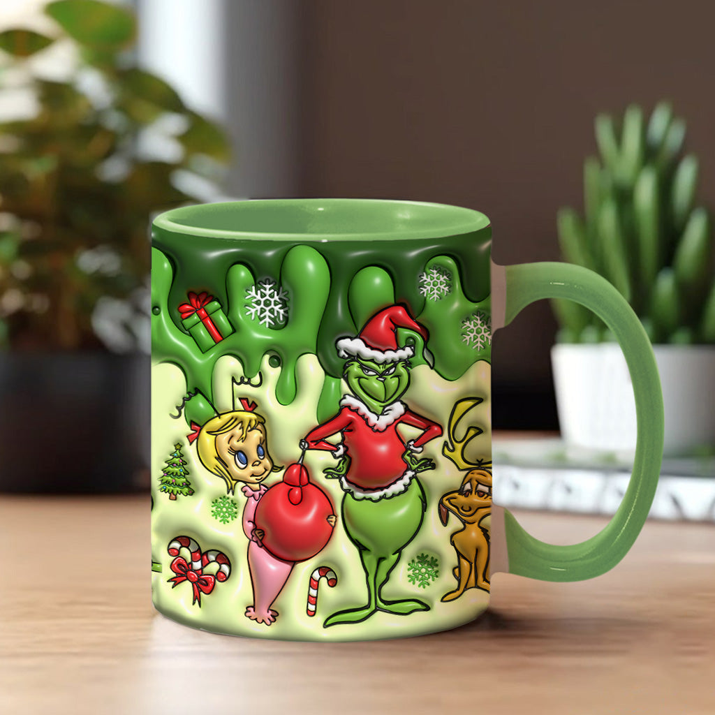 Merry Grinchmas - Stole Christmas Accent Mug