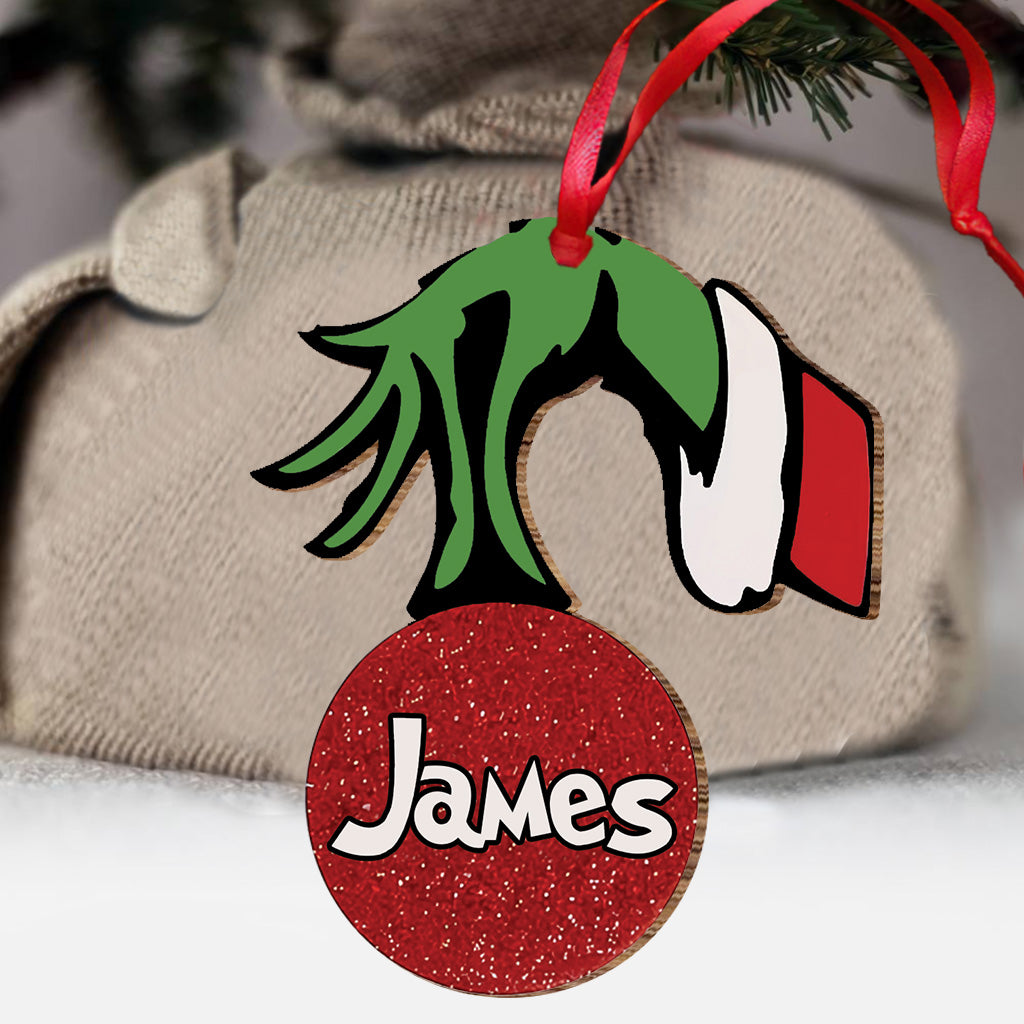 Merry Christmas - Personalized Stole Christmas Ornament