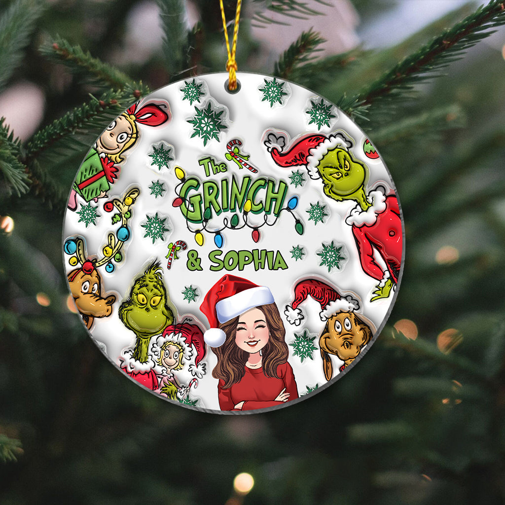 Merry Christmas - Personalized Stole Christmas Ornament