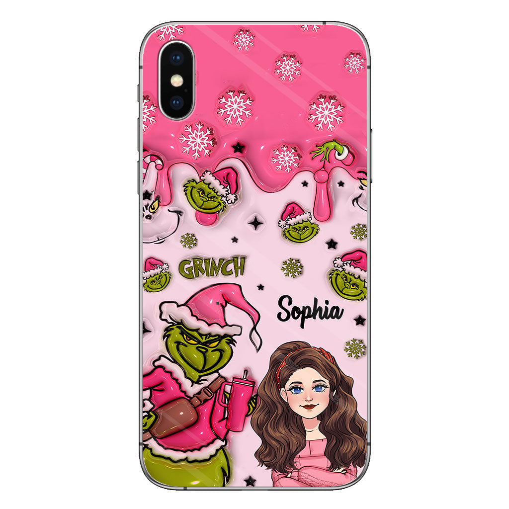 In My Grinch Era - Personalized Stole Christmas Phone Case