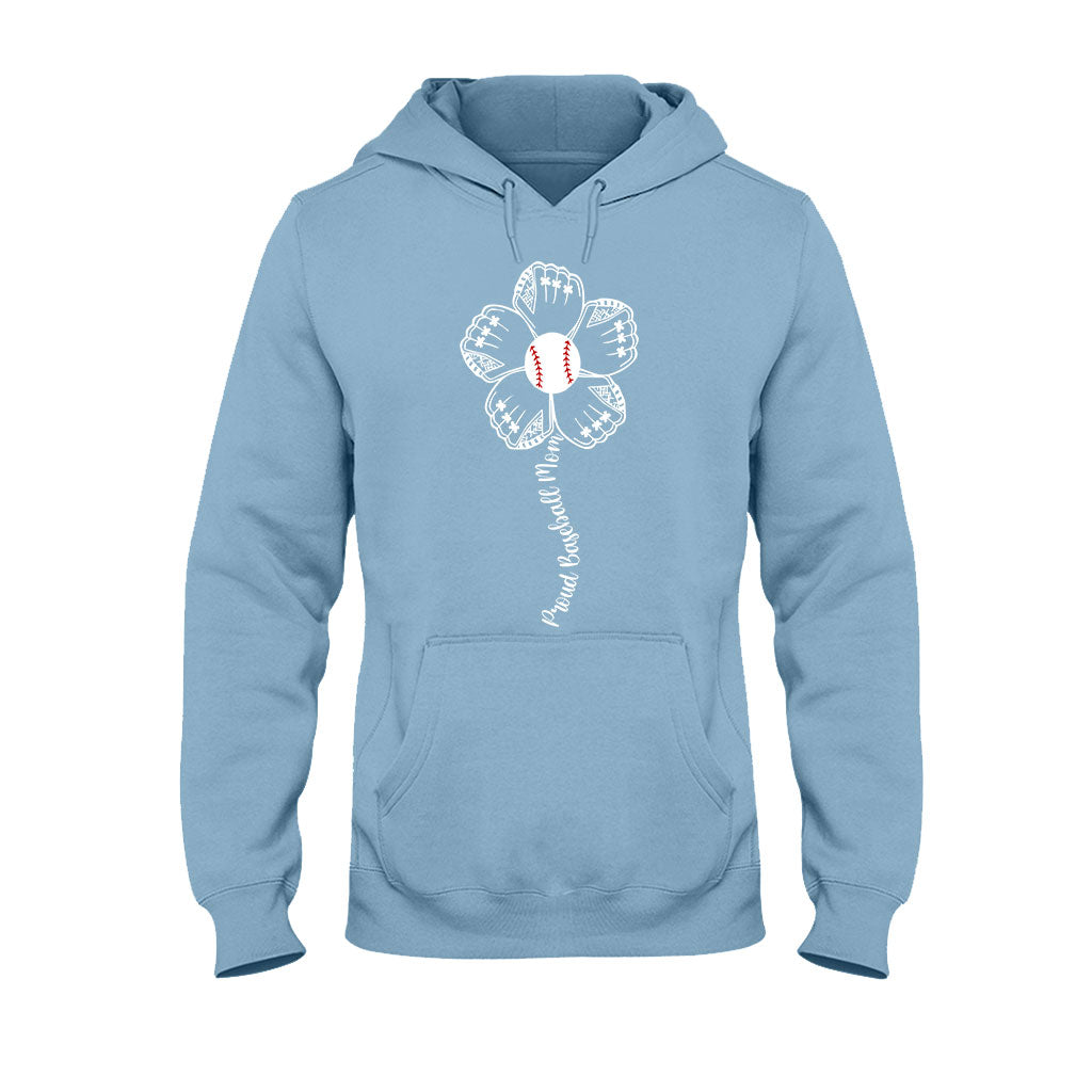 Fière famille de baseball - T-shirt et sweat à capuche de baseball personnalisés