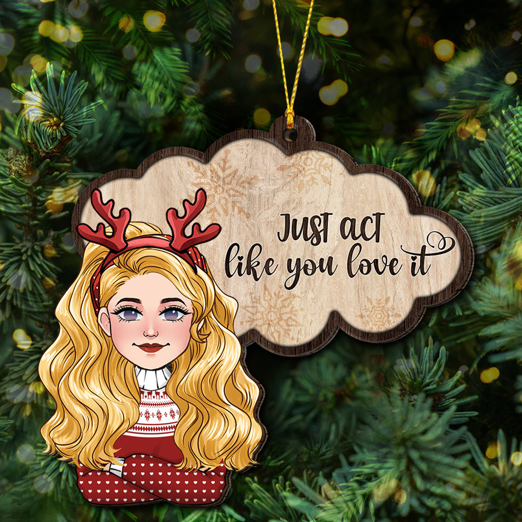 Time To Lower Your Expectations - Personalized Bestie Ornament