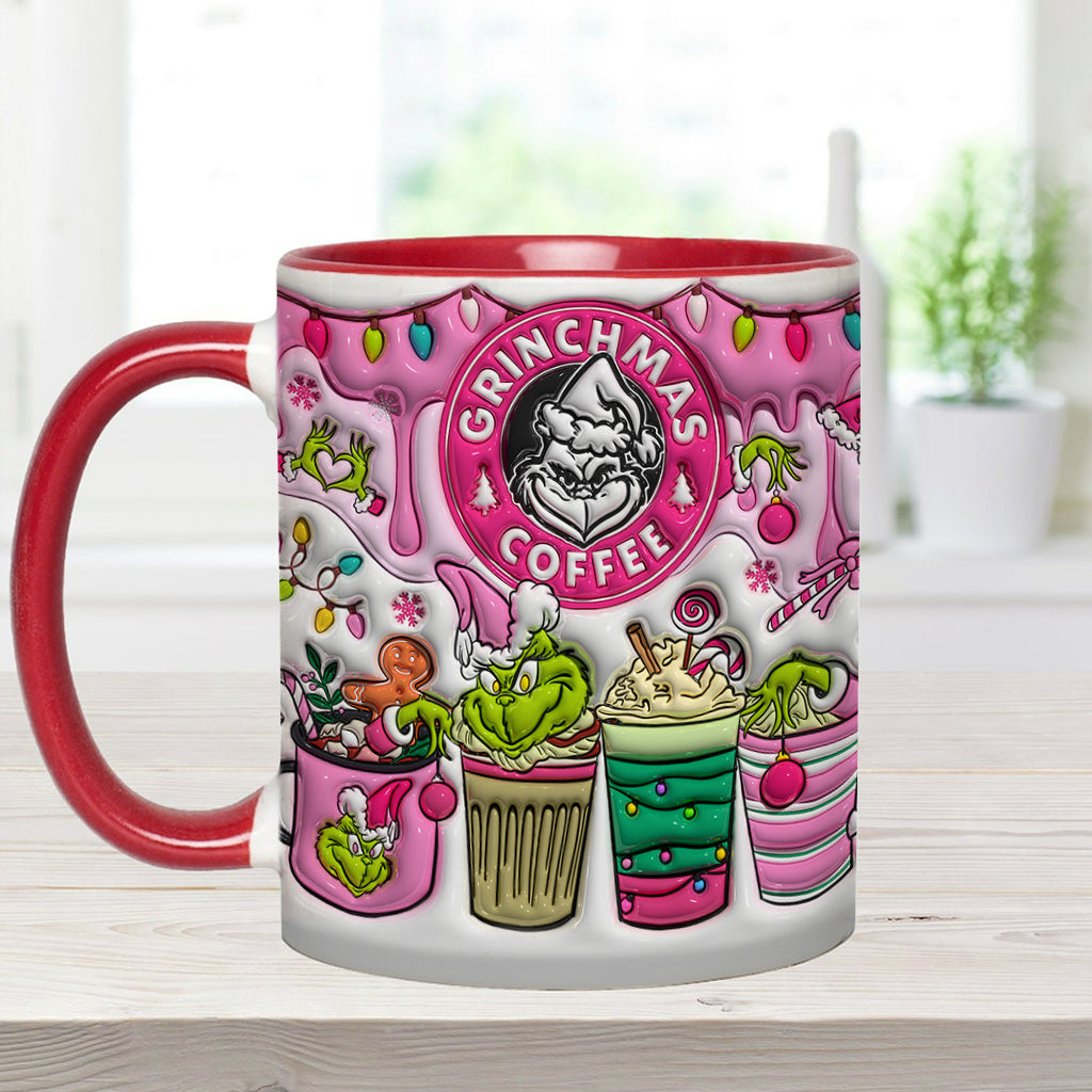 Grinchmas Coffee - Personalized Stole Christmas Accent Mug