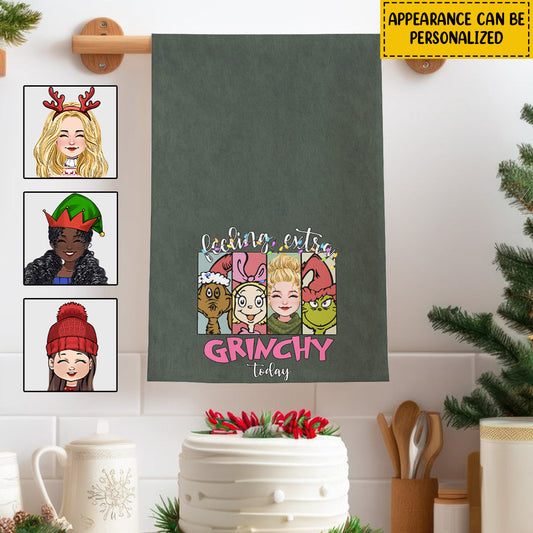 Feeling Extra Today - Personalized Stole Christmas Towel