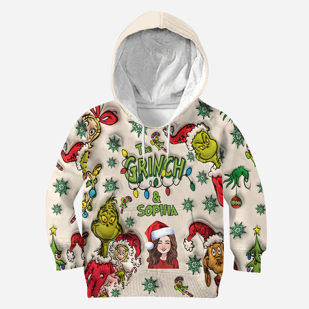 Merry Christmas - Personalized Stole Christmas Hoodie and Leggings